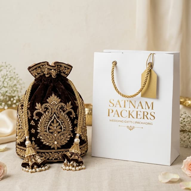 Velvet & Silk Potli Bags